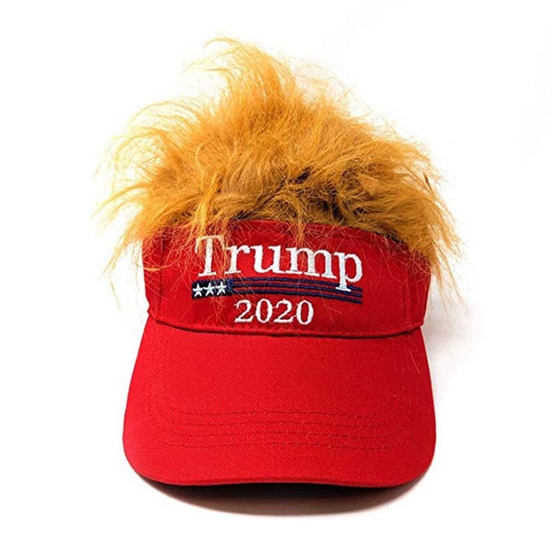 Wig baseball cap