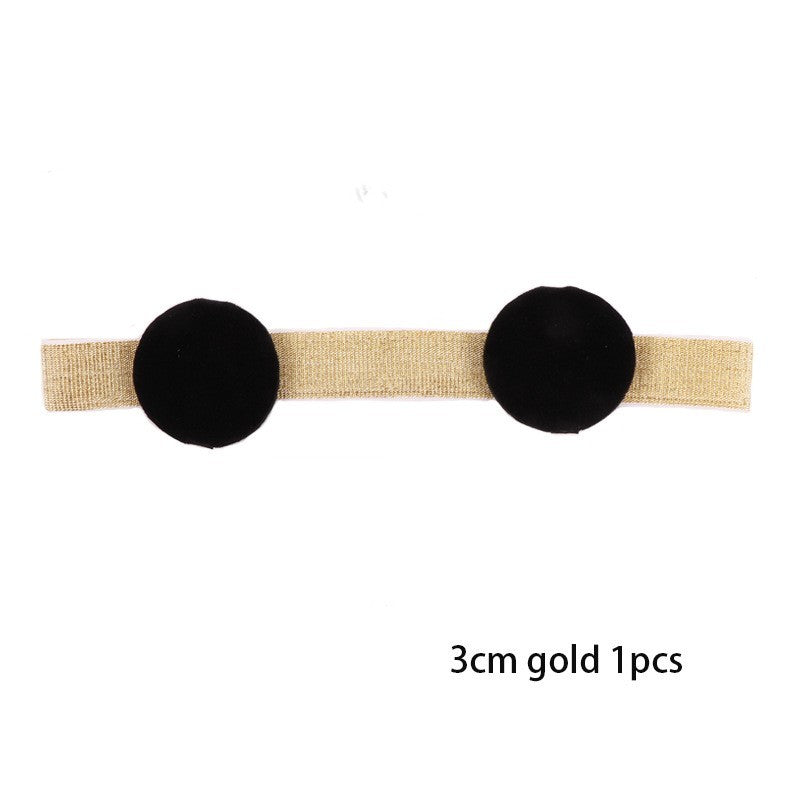 Wig Round Ear Protection Velcro Elastic Band