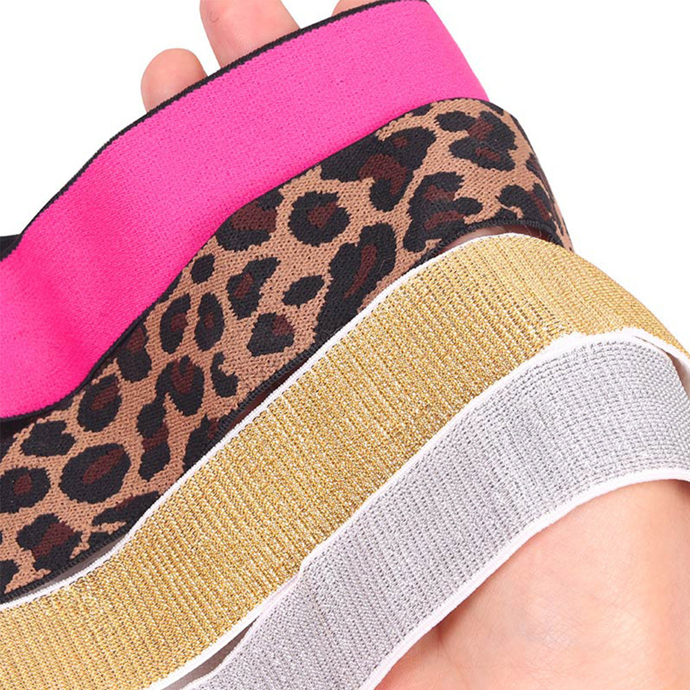 Rose Red Fixing Band Wig Edge Velcro Adjustable Non-slip Headband
