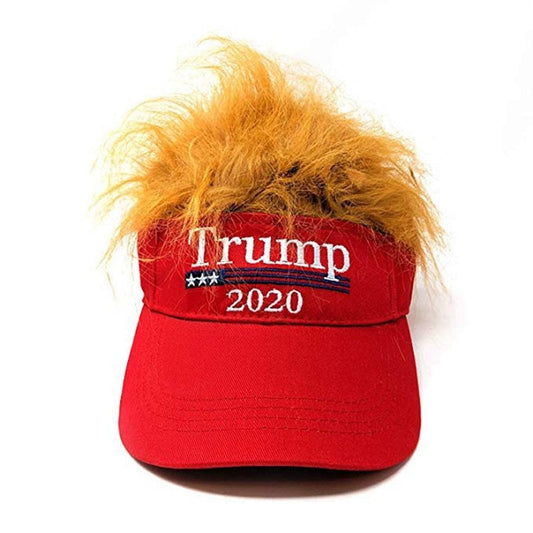 Wig baseball cap